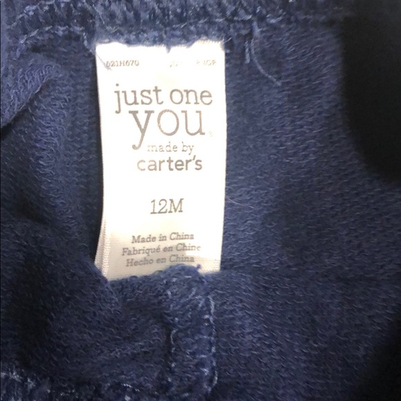 Carter’s Matching Hoodie and Sweatpants 12M - Picture 6 of 6